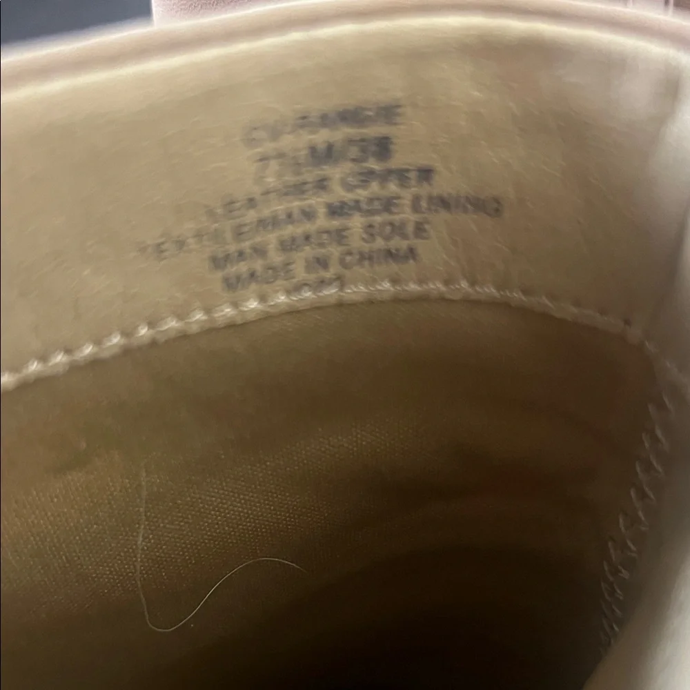 Crown Vintage‎ Tan Platform Ankle Boots